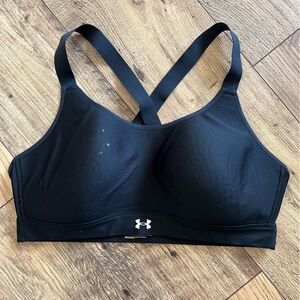 Under Armour Black Crossback Sports Bra